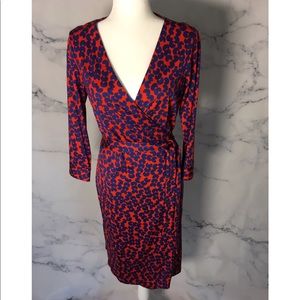 Diane Von Furstenberg New Julian Two Wrap Dress